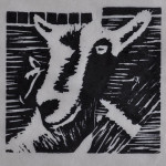 Goat, Woodcut