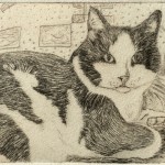 Wimsey (drypoint)